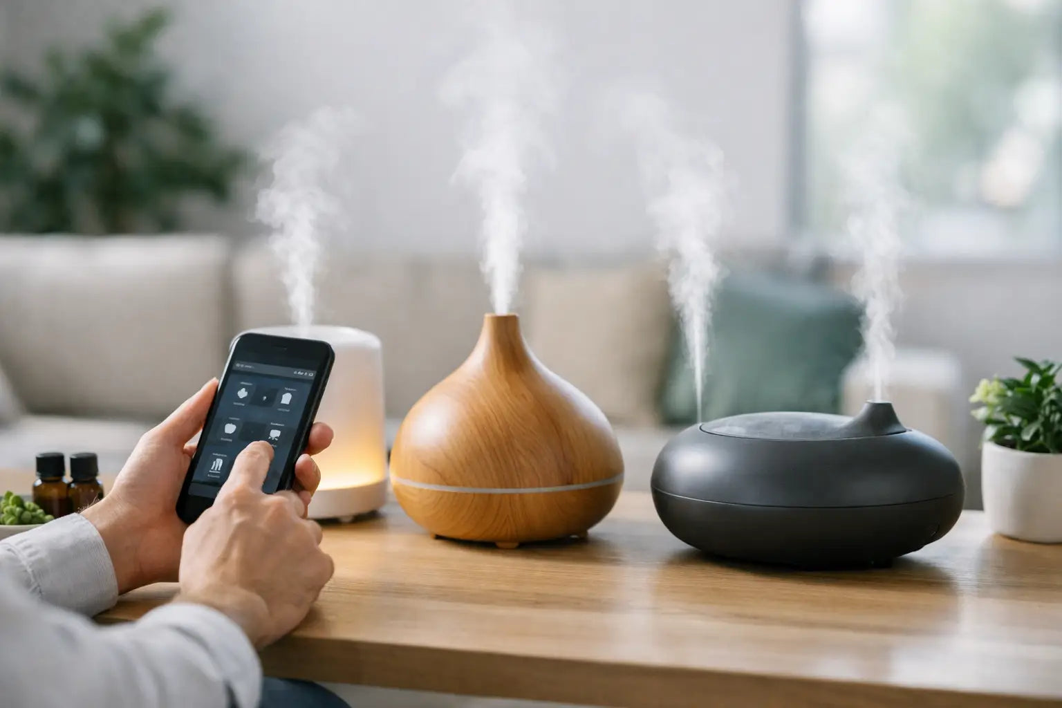Meerdere diffusers tegelijk bedienen? Zo doe je dat