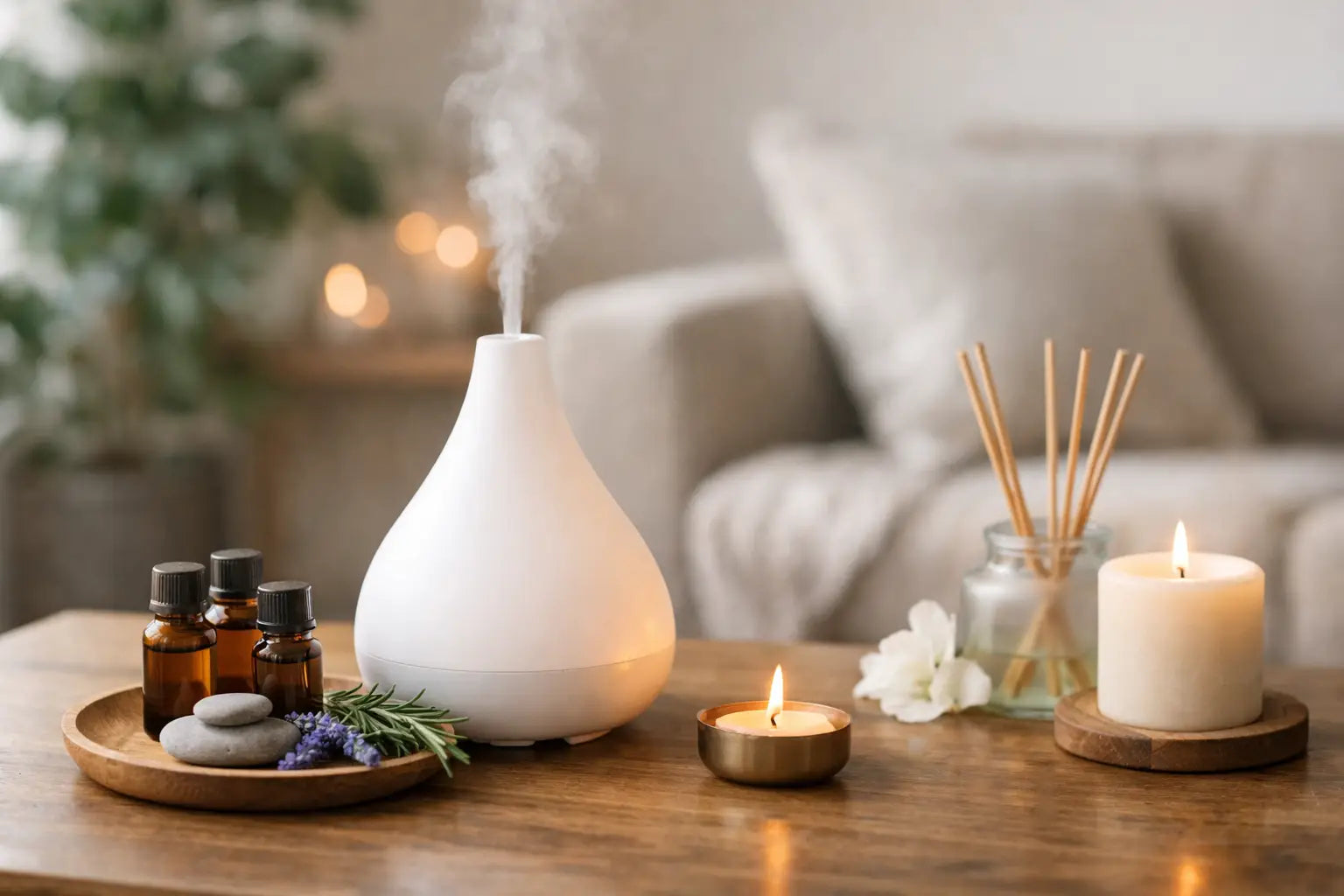 Aromatherapie thuis voor sfeer die blijft