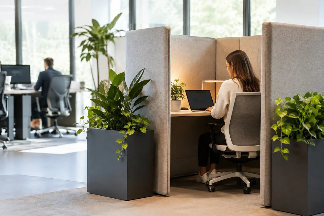 Slim geurzones creëren in een open kantoor