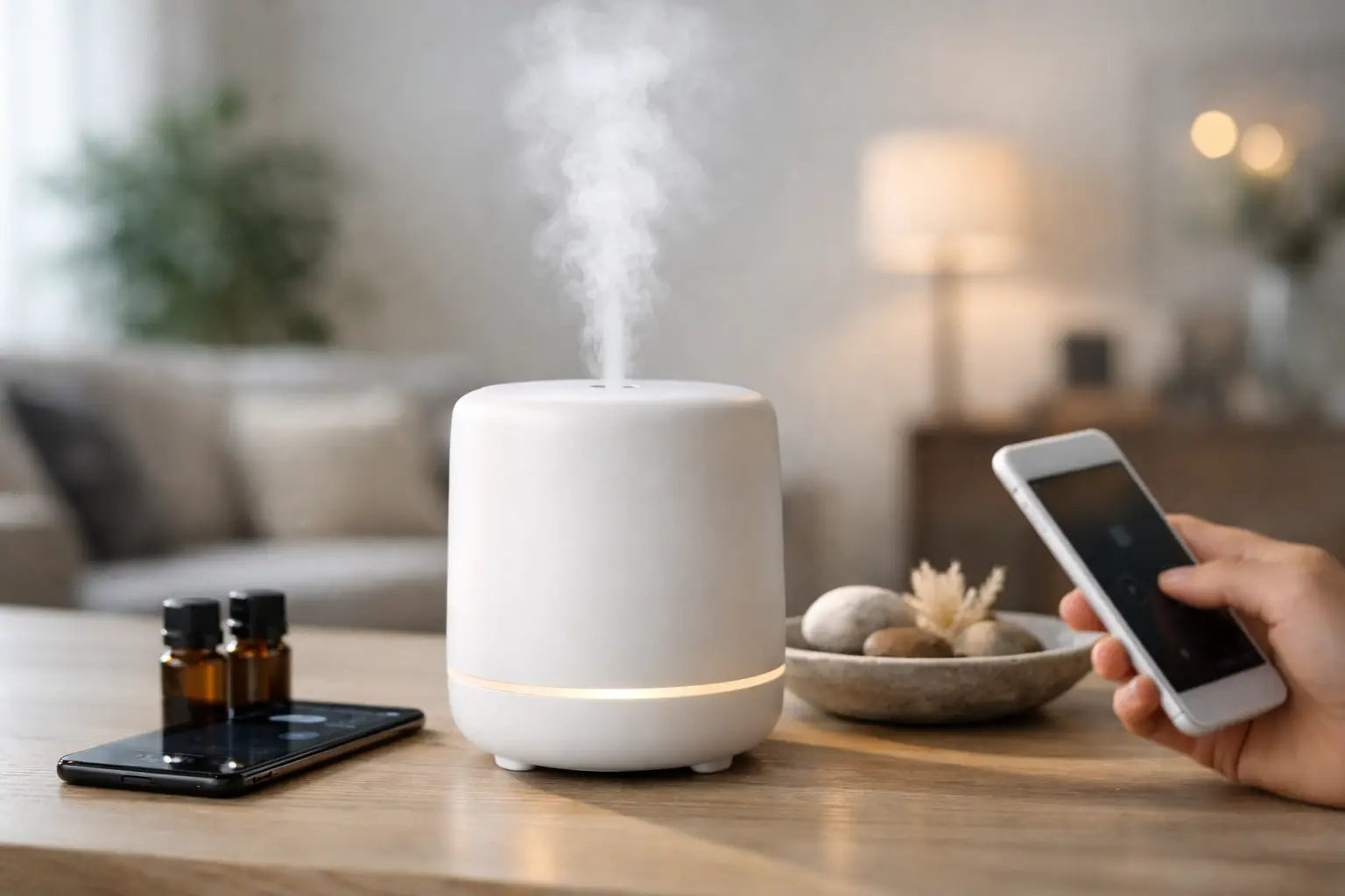Wifi geur diffuser voor stijlvol geurcomfort