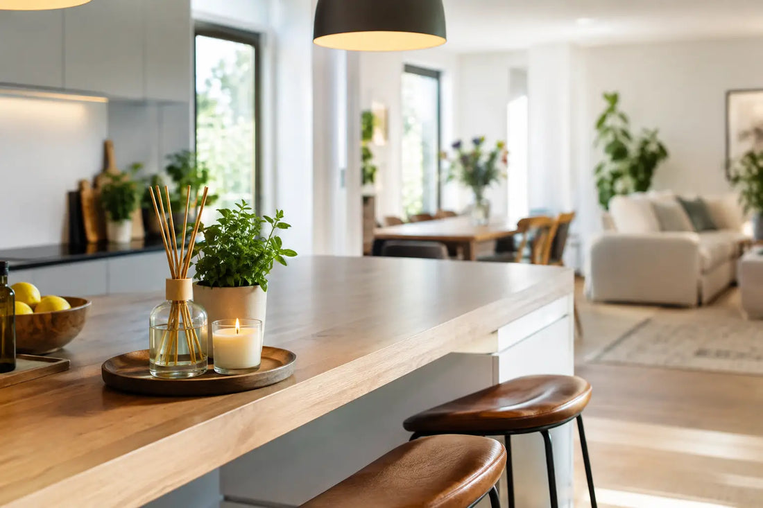 Gids geuren voor de open woonkeuken