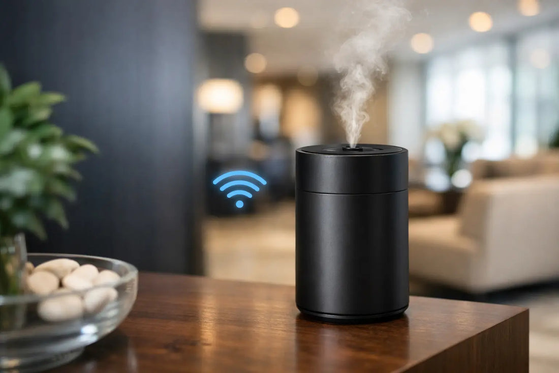 Wifi geurmachine voor bedrijf met klasse