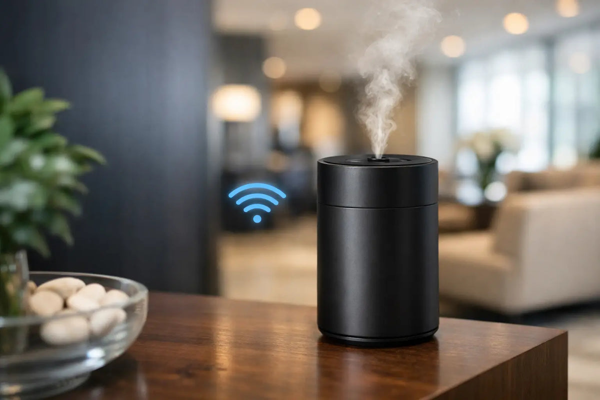 Wifi geurmachine voor bedrijf met klasse