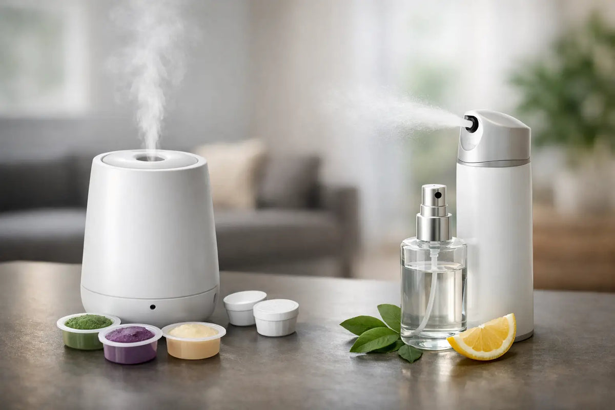 Geurpod systeem versus sprays, wat werkt beter?