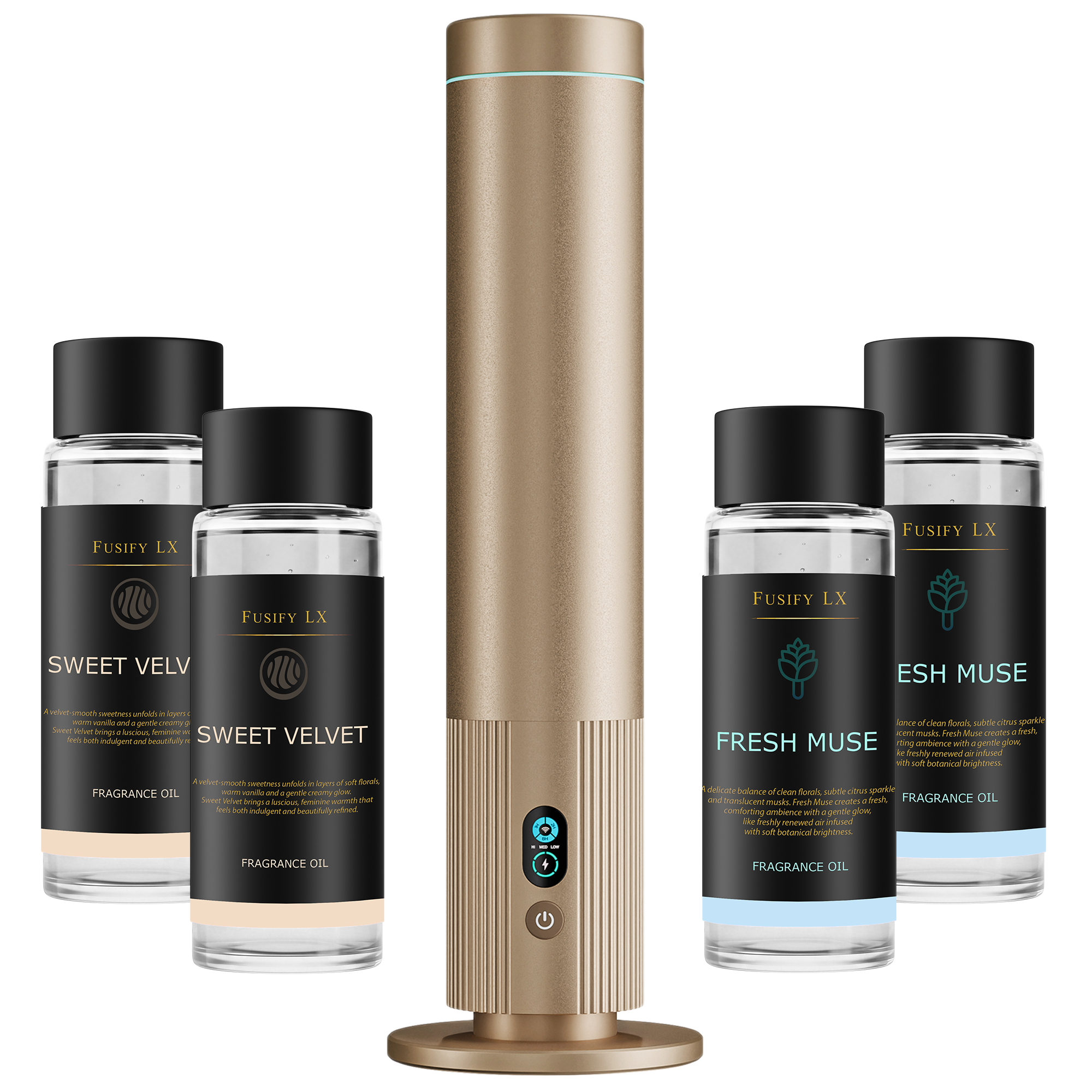 Flux™ - Combo Deal - Diffuser + 4 Geurpods 100ML