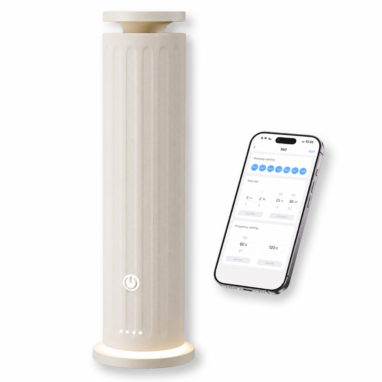 Aroma Diffuser - NøBox™ - Beige 150m² - APP (Wi-Fi)