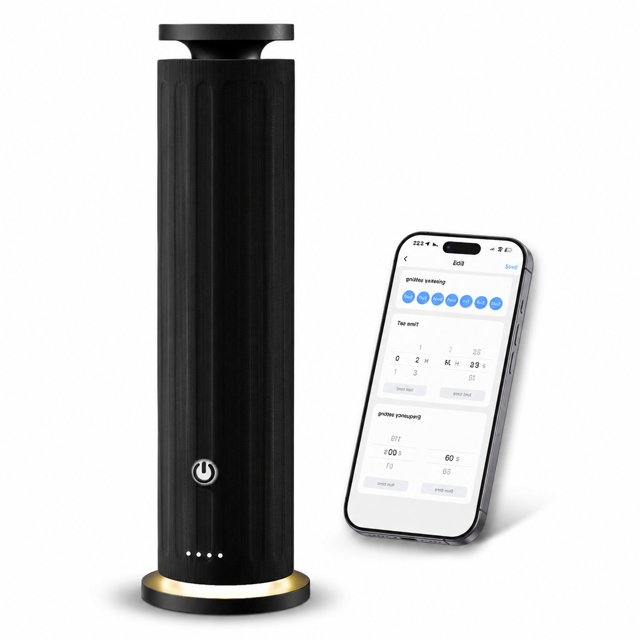 Aroma Diffuser - NøBox™ - Zwart 150m² - APP (Wi-Fi)