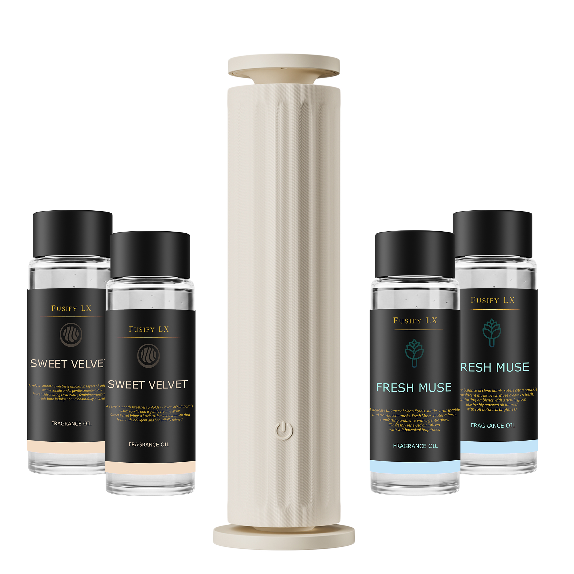 NoBox™ - Combo Deal - Diffuser + 4 Geurpods 100ML