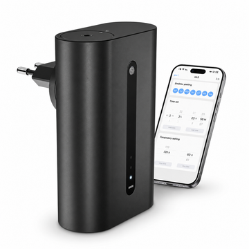 Aroma Diffuser - Pluggy™ - Zwart 60m² - APP (Wi-Fi)
