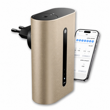 Aroma Diffuser - Pluggy™ - Goud 60m² - APP (Wi-Fi)
