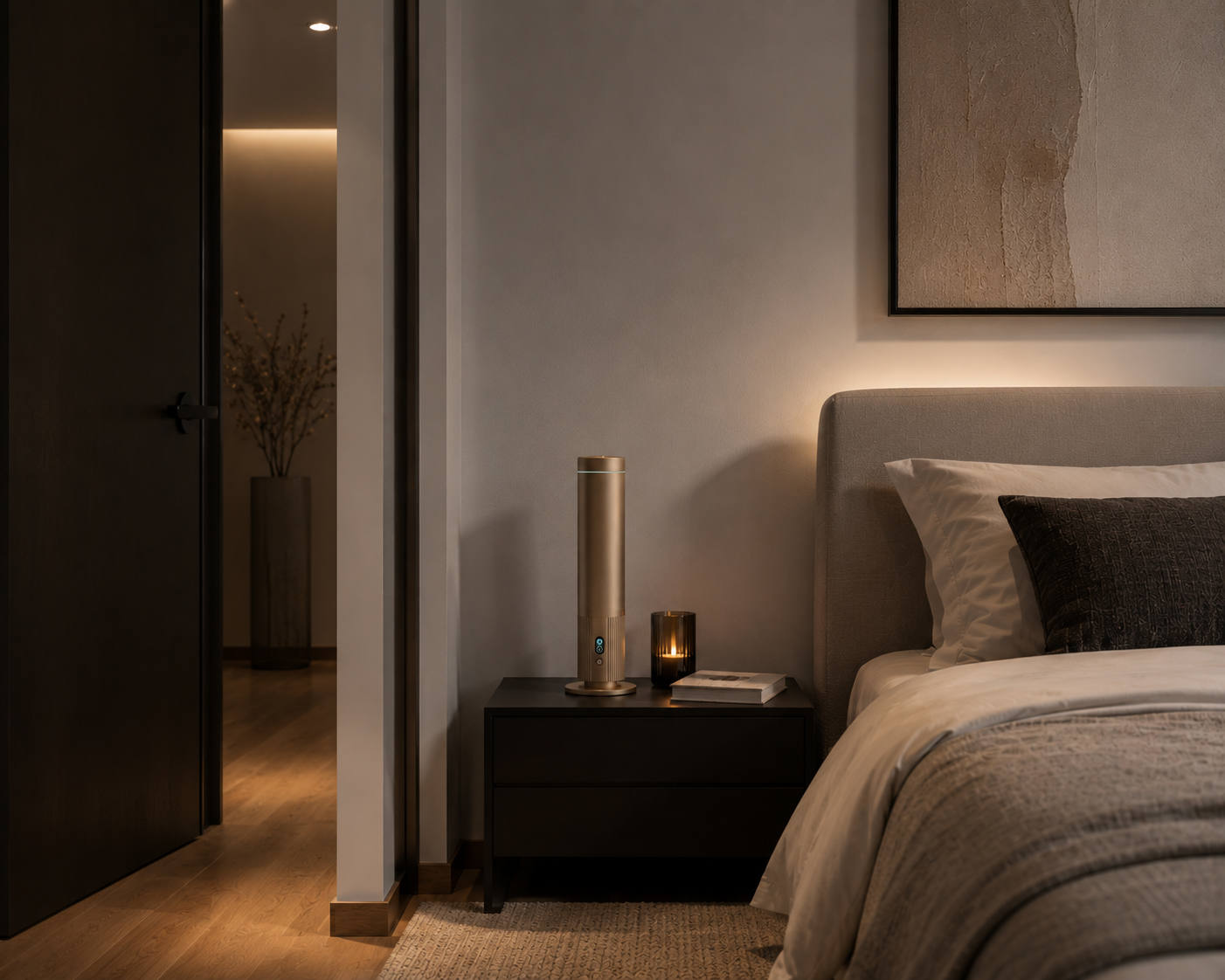 Aroma Diffuser - Flux™ - Goud  220m² - APP (Wi-Fi)